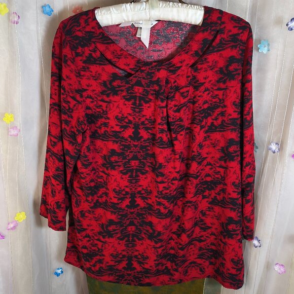 Christopher & Banks Womens Blouse Size M - Picture 2 of 4